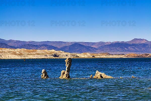 Alkaline and saline lake