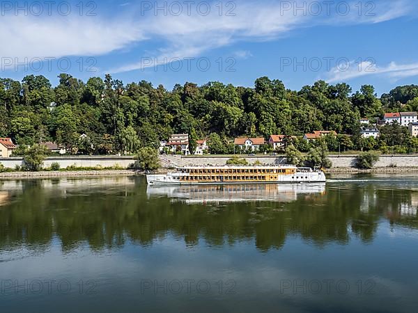 Excursion boat on the Danube