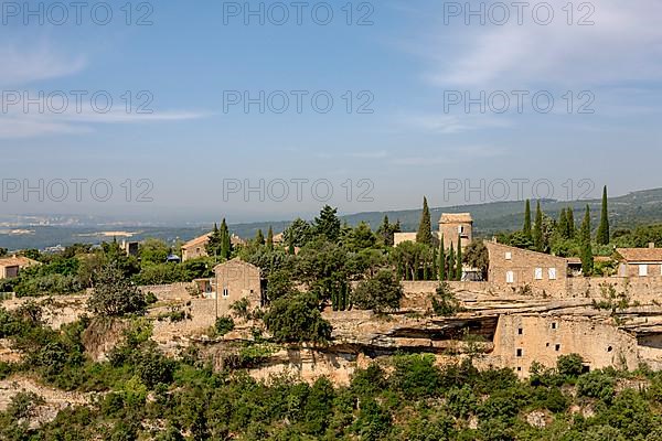View from Gordes into the Luberon Regional nature Park