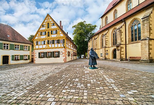 Martin Luther Monument and Old Latin School