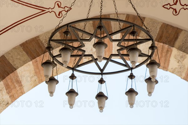 Ottoman style ceiling lamps for interior decoration