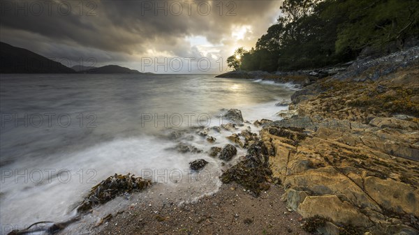 Evening atmosphere at Loch Linnhe