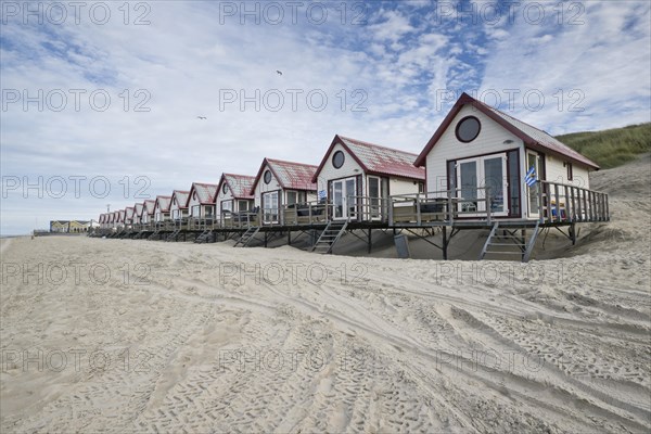 Beach huts