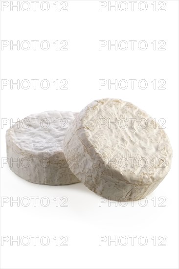 Camembert cheese isolated on white background