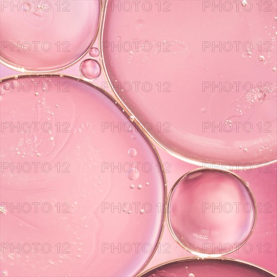Translucent oil drops liquid smooth rose blurred background. Resolution and high quality beautiful photo