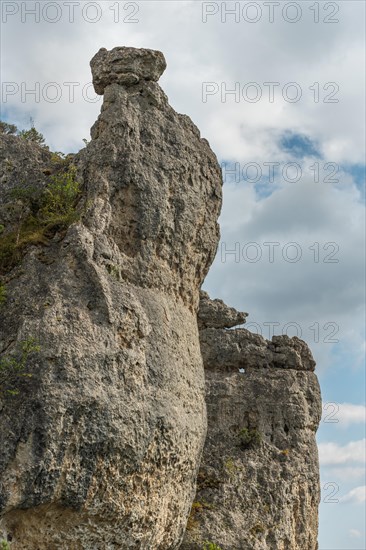 Remarkable rock in the city of stones