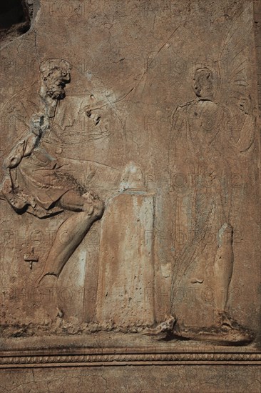 Detail of the Stabian Baths