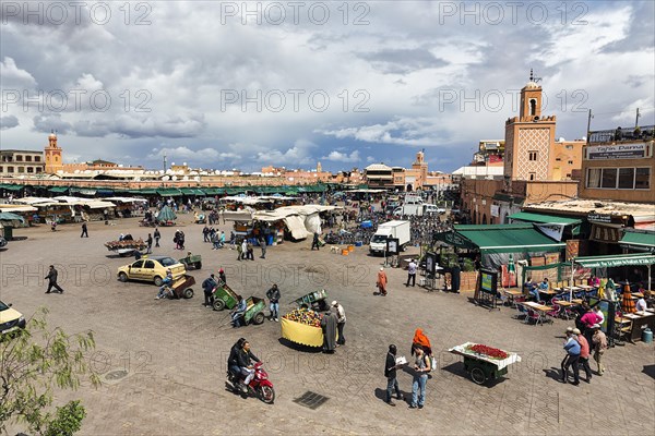 Market stalls