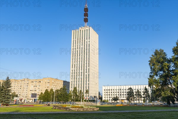 Soviet appartment building in Arkhangelsk