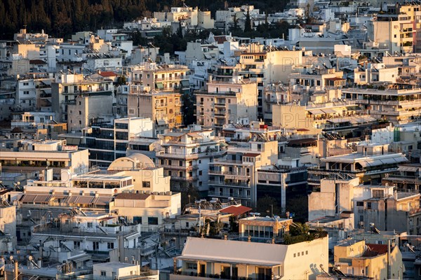 Densely populated cityscape