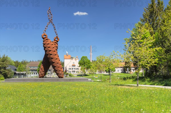 Fir cone sculpture