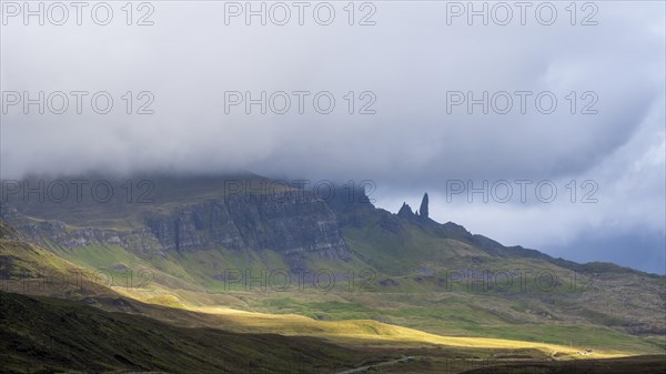 Old Man of Storr in the mist