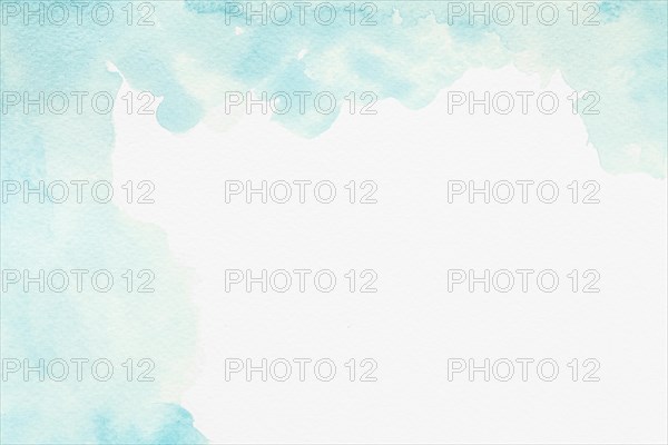 Watercolor copy space blue paint. Resolution and high quality beautiful photo