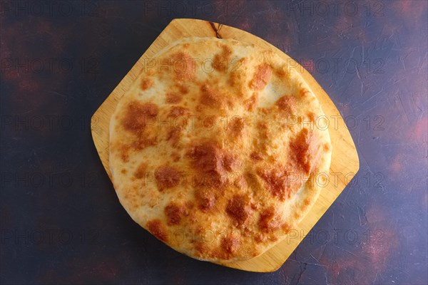 Baked oysters covered with bannock