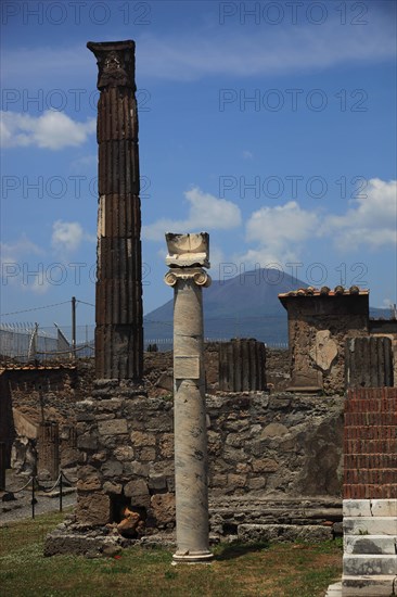 Temple of Apollo with the sundial