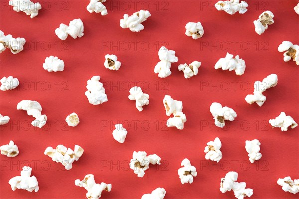 Cinema concept with popcorn