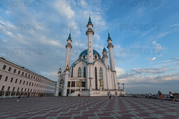 Sunset over the Kul Sharif Mosque