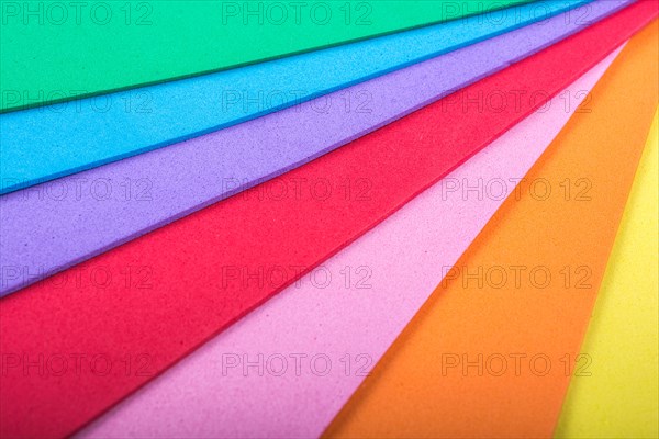 Colorful objects make mixed multi color background