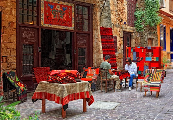 In the old town of Chania