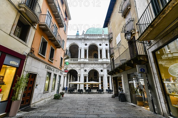 Historic center in the Unesco world heritage site Vicenza