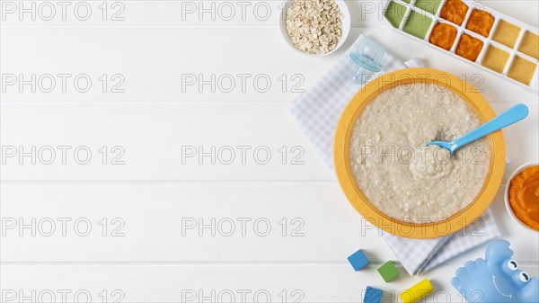 Top view food frame wooden background. Resolution and high quality beautiful photo