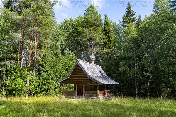 Little wooden chapel