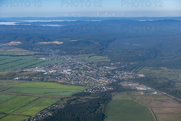 Aerial of Sakhalin