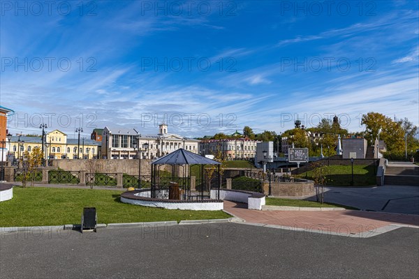 Town center of Tomsk