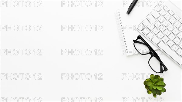 View desk items frame with copy space. Resolution and high quality beautiful photo