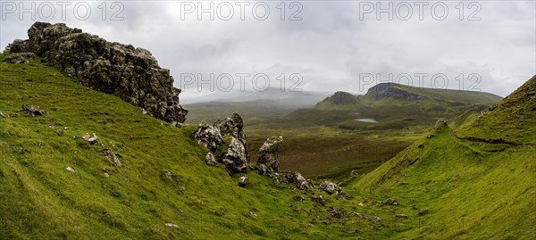 Quiraing Rock Landscape