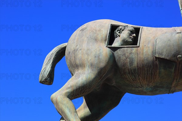 Statue of Centaur in the area of the Forum