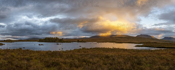 Sunset at Loch Ba