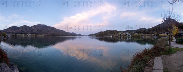 Morning atmosphere at Lake Fuschl