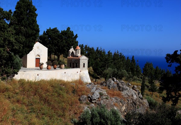 Small chapel next to the old Preveli monastery ruins