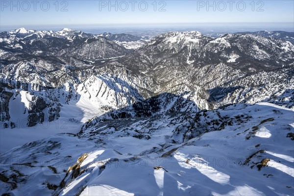 View from the summit of the Sonntagshorn