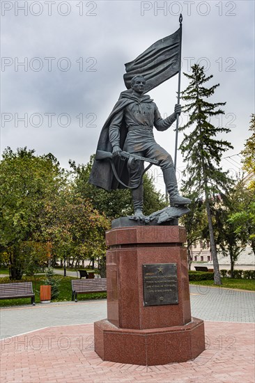 Hero statue