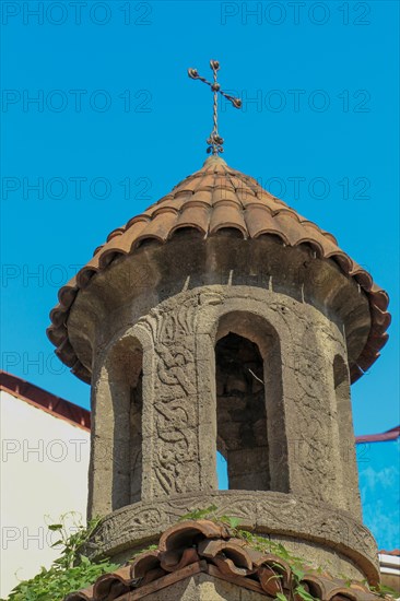 Bell tower of old church in Batumi