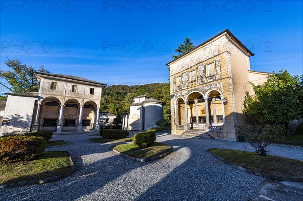 Unesco world heritage site Sacro Monte de Varallo