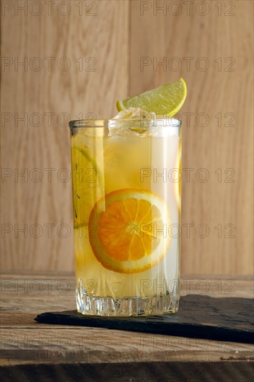 Vodka and orange juice cocktail