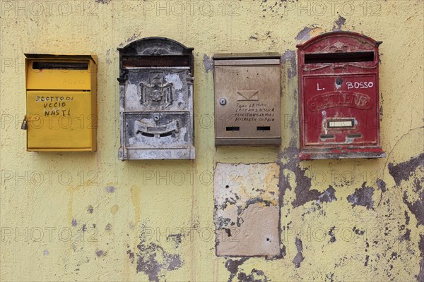 Mailboxes in the old town