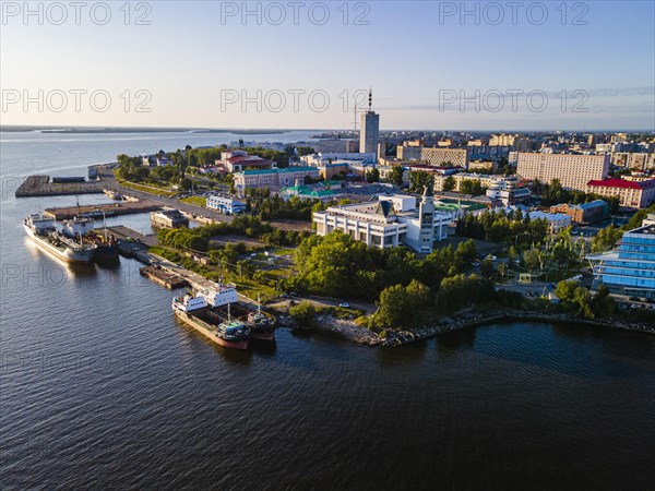 Aerial of Arkhangelsk