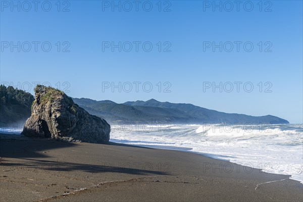 Volcanic beach