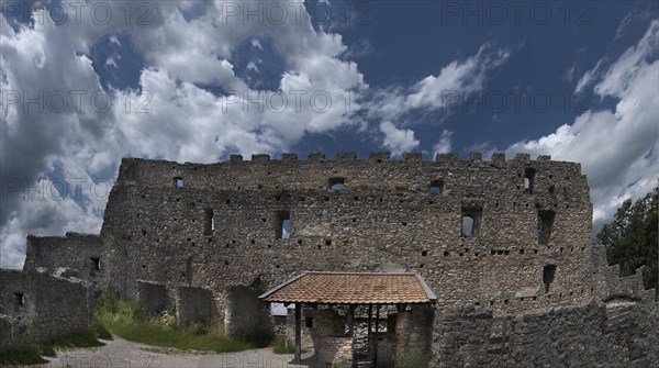 Eisenberg medieval castle ruins