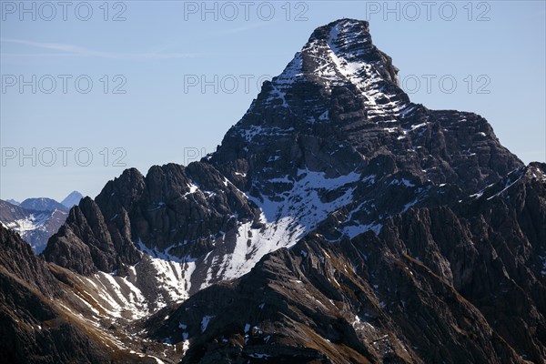 View at Nebelhorn on Hochvogel