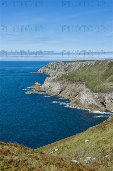 Coastline of the Island of Lundy