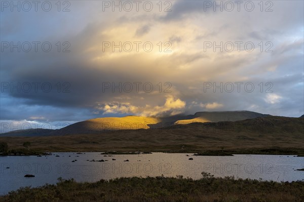 Sunset at Loch Ba