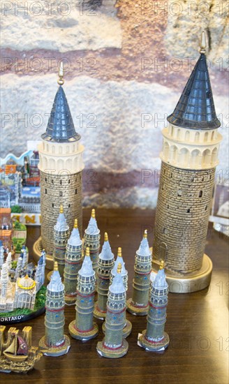 Sets of models of the Galata Tower