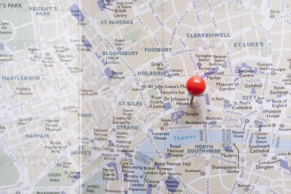 West end london map with pin. Resolution and high quality beautiful photo