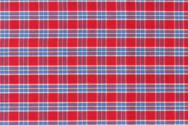 Red and blue checkered pattern texture background