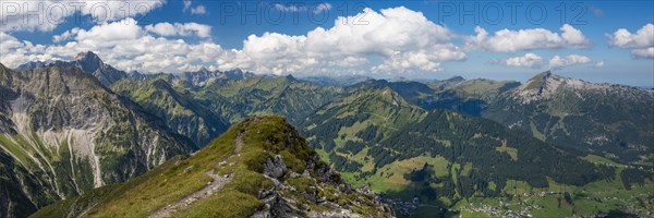 Panorama from Walser Hammerspitze